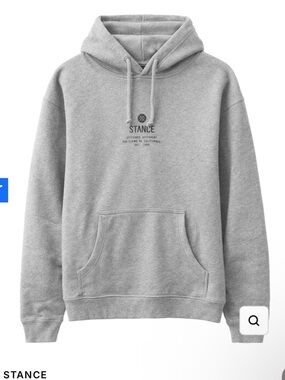 Stance Gray Established Hoodie